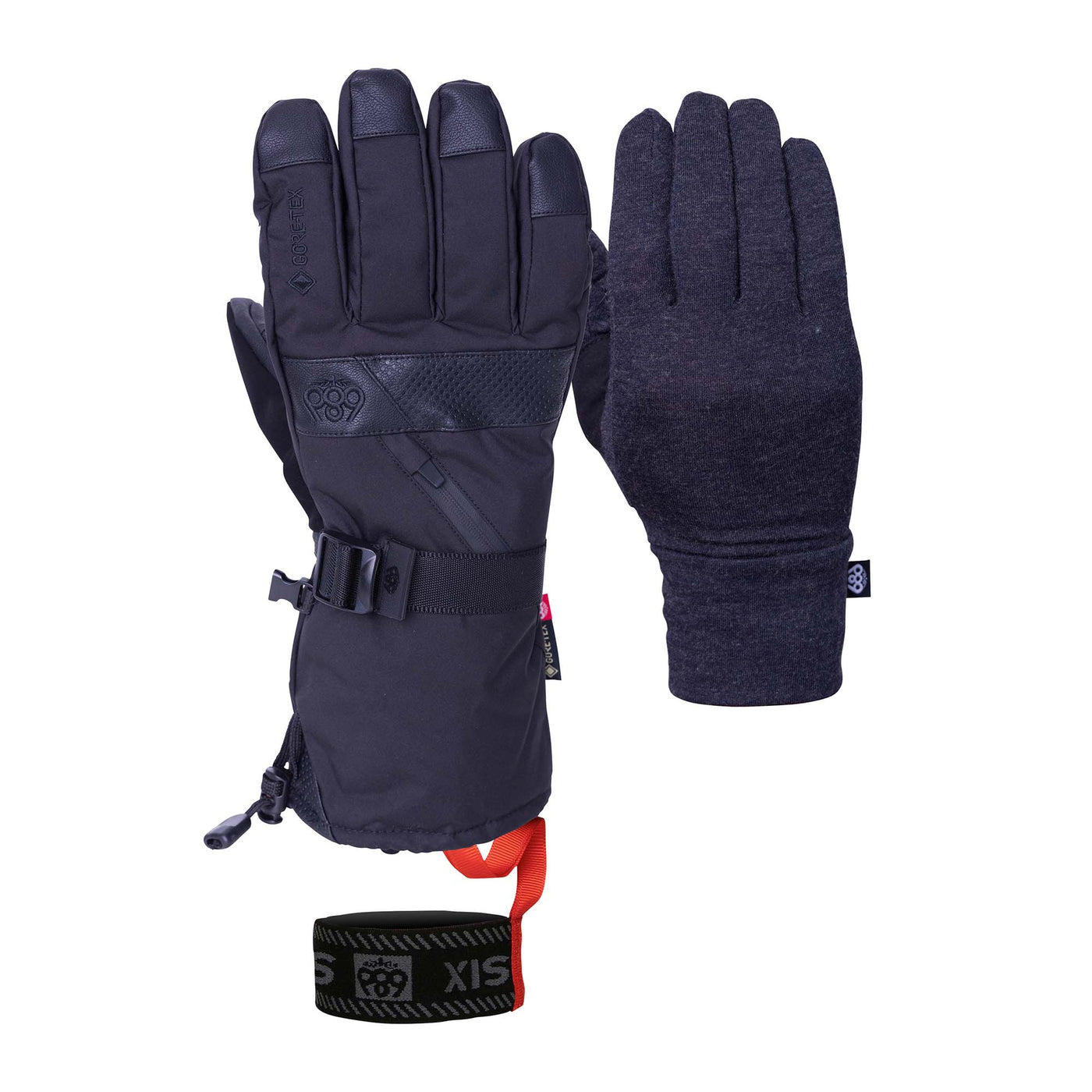 686 M'S GORE-TEX SMARTY 3-IN-1 GAUNTLET GLOVE 2025 BLK BLACK