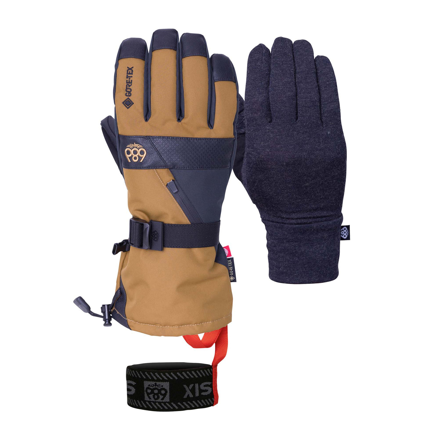 686 M'S GORE-TEX SMARTY 3-IN-1 GAUNTLET GLOVE 2025 BREEN