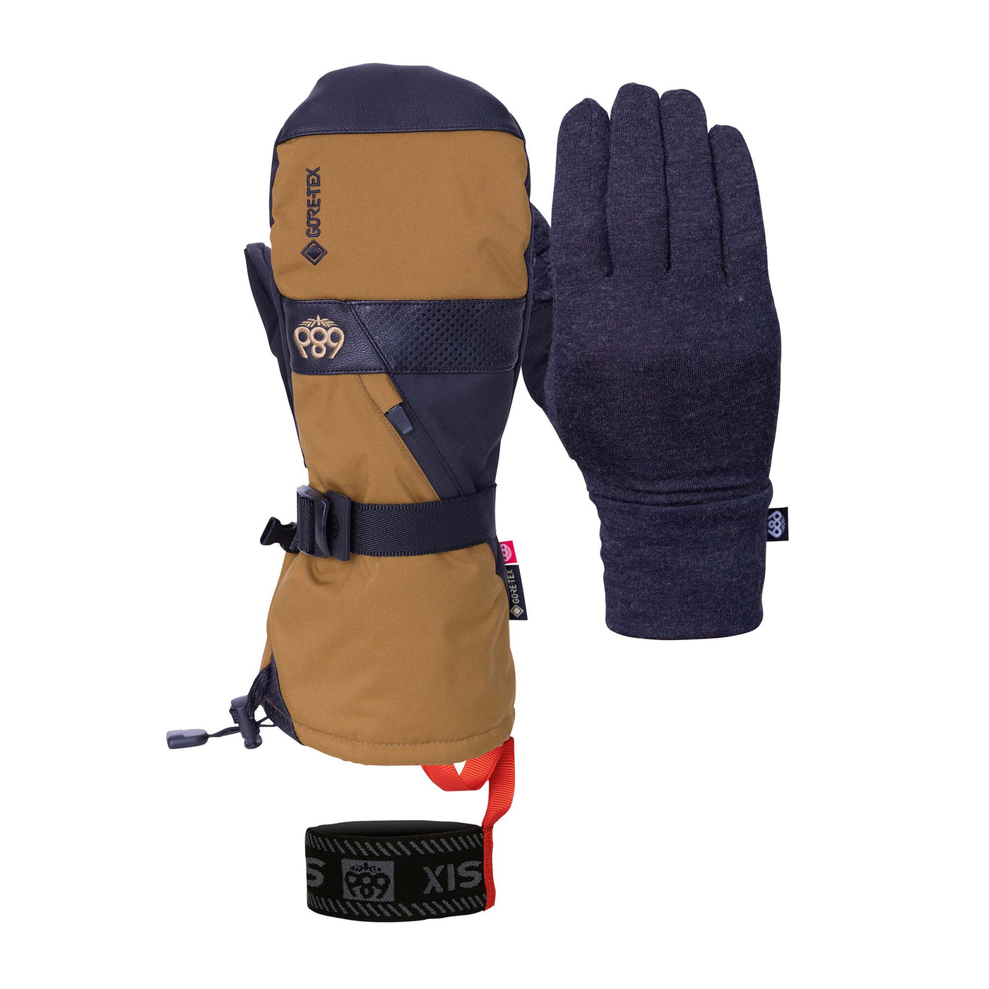 686 M'S GORE-TEX SMARTY 3-IN-1 GAUNTLET MITT BREEN