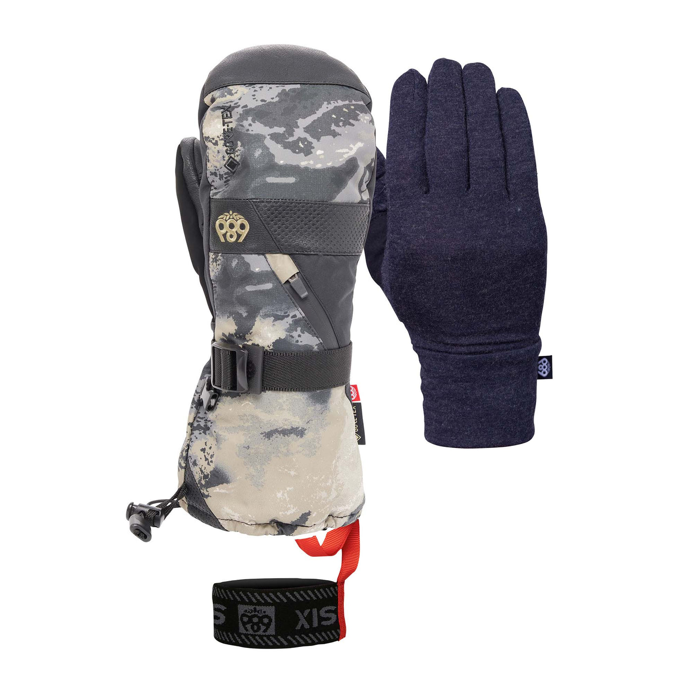 686 M'S GORE-TEX SMARTY 3-IN-1 GAUNTLET MITT SAGE HEMISPHERE