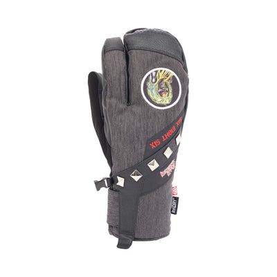 686 M'S HAWKEYE TRIGGER MITT IMBD IRON MAIDEN BLACK DENIM