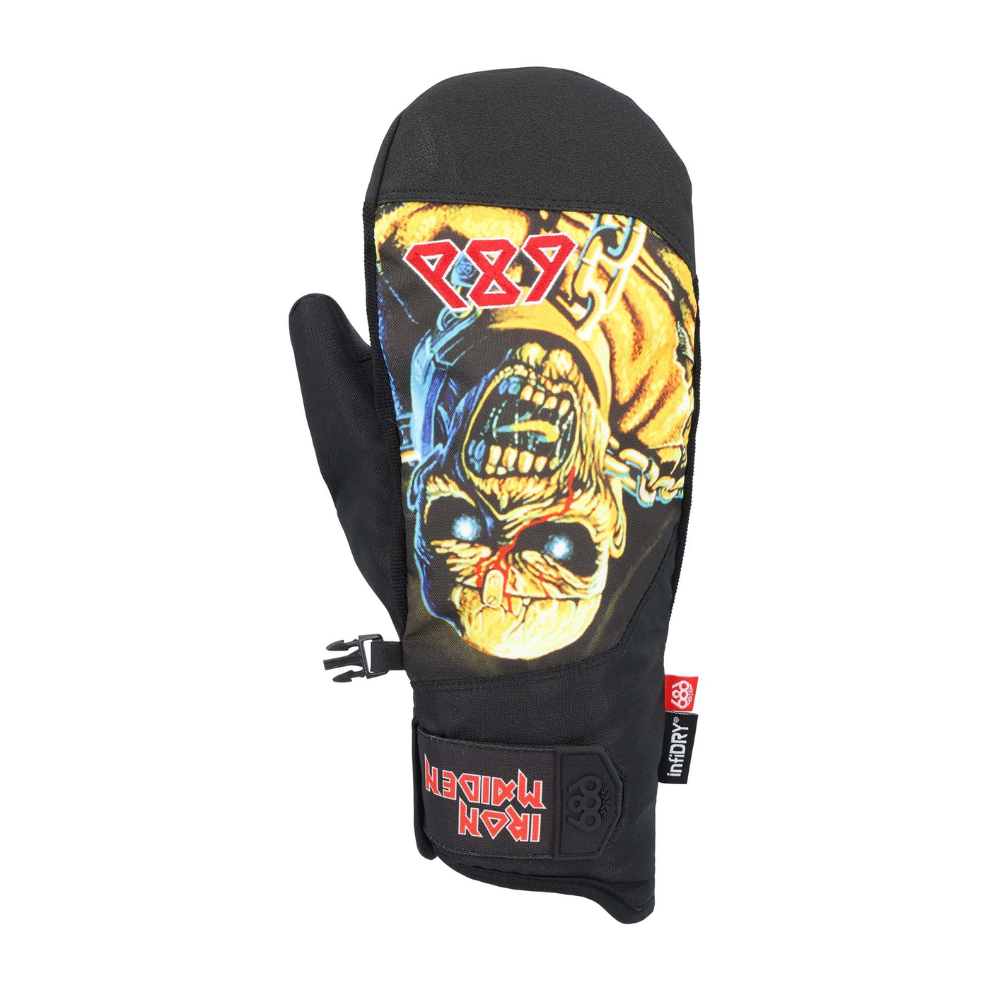 686 M'S PRIMER MITT 2025 IMBLACK IRON MAIDEN TROOPER BLACK