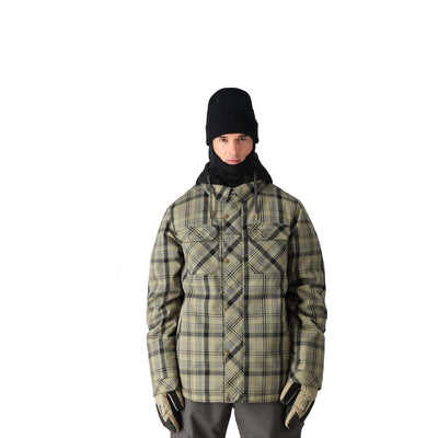 686 Men's Woodland Jacket 2025 SAGE PLAID