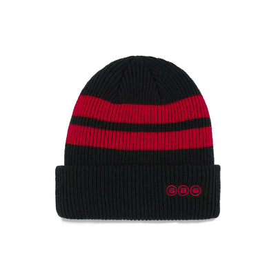 686 Sport Stripe Beanie 2025 BLACK