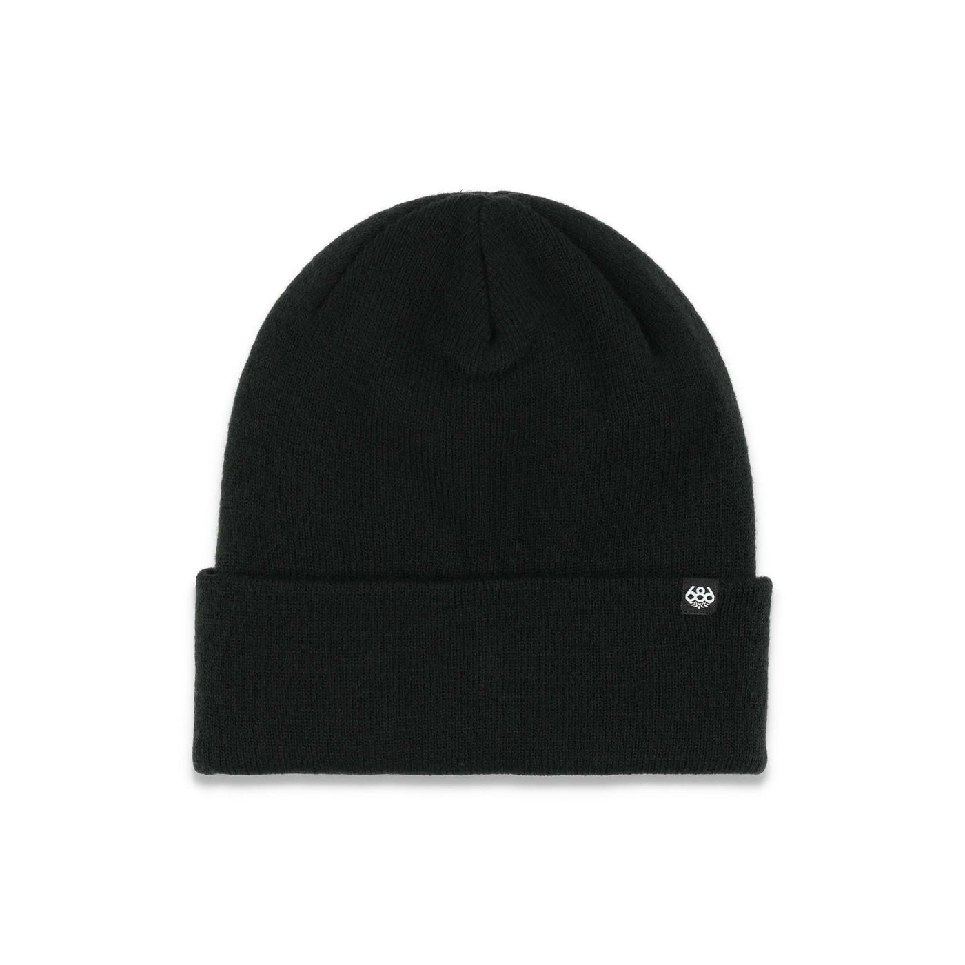 686 Standard Roll Up Beanie 2025 BLACK