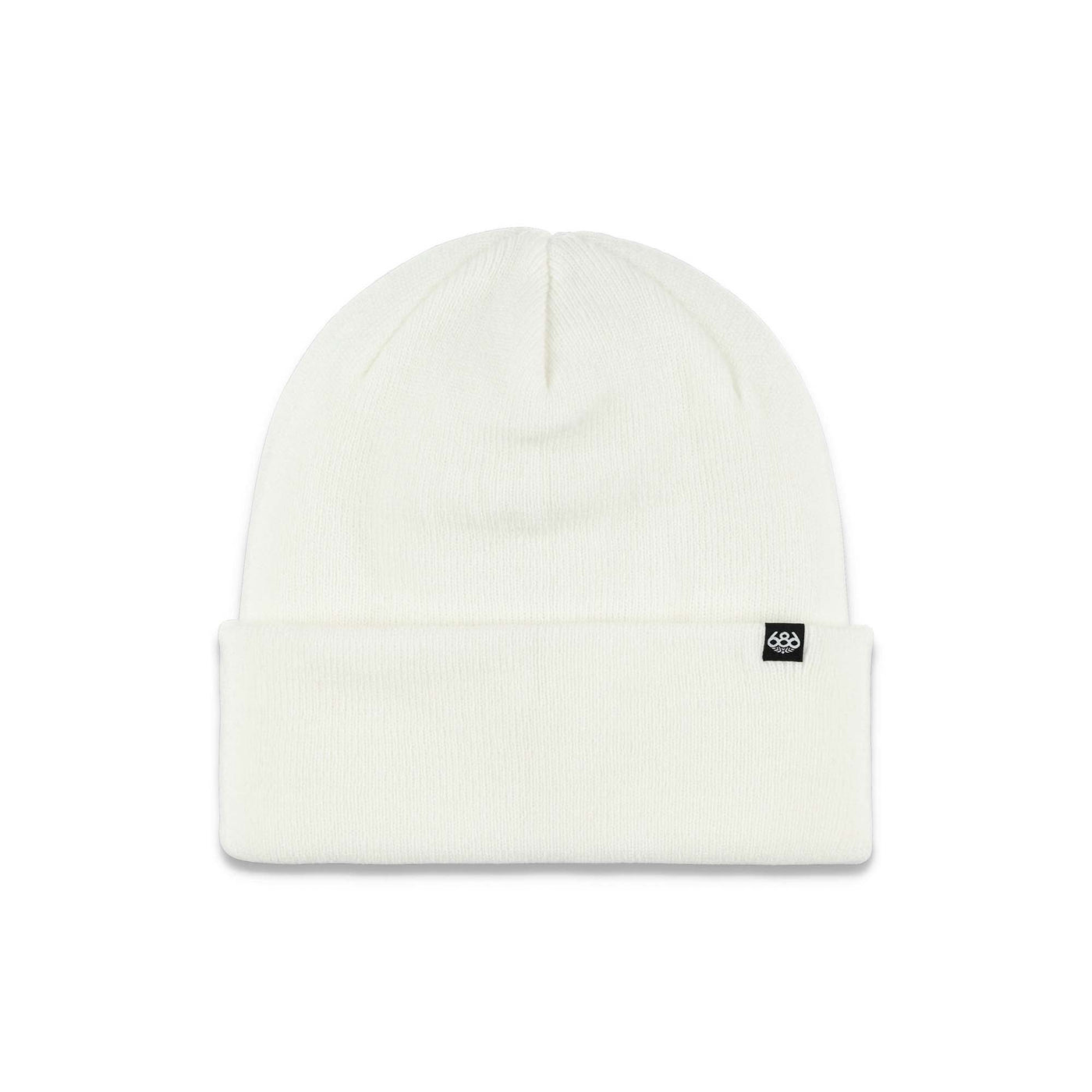 686 Standard Roll Up Beanie 2026 WHITE