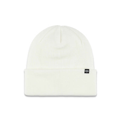 686 Standard Roll Up Beanie 2026 WHITE
