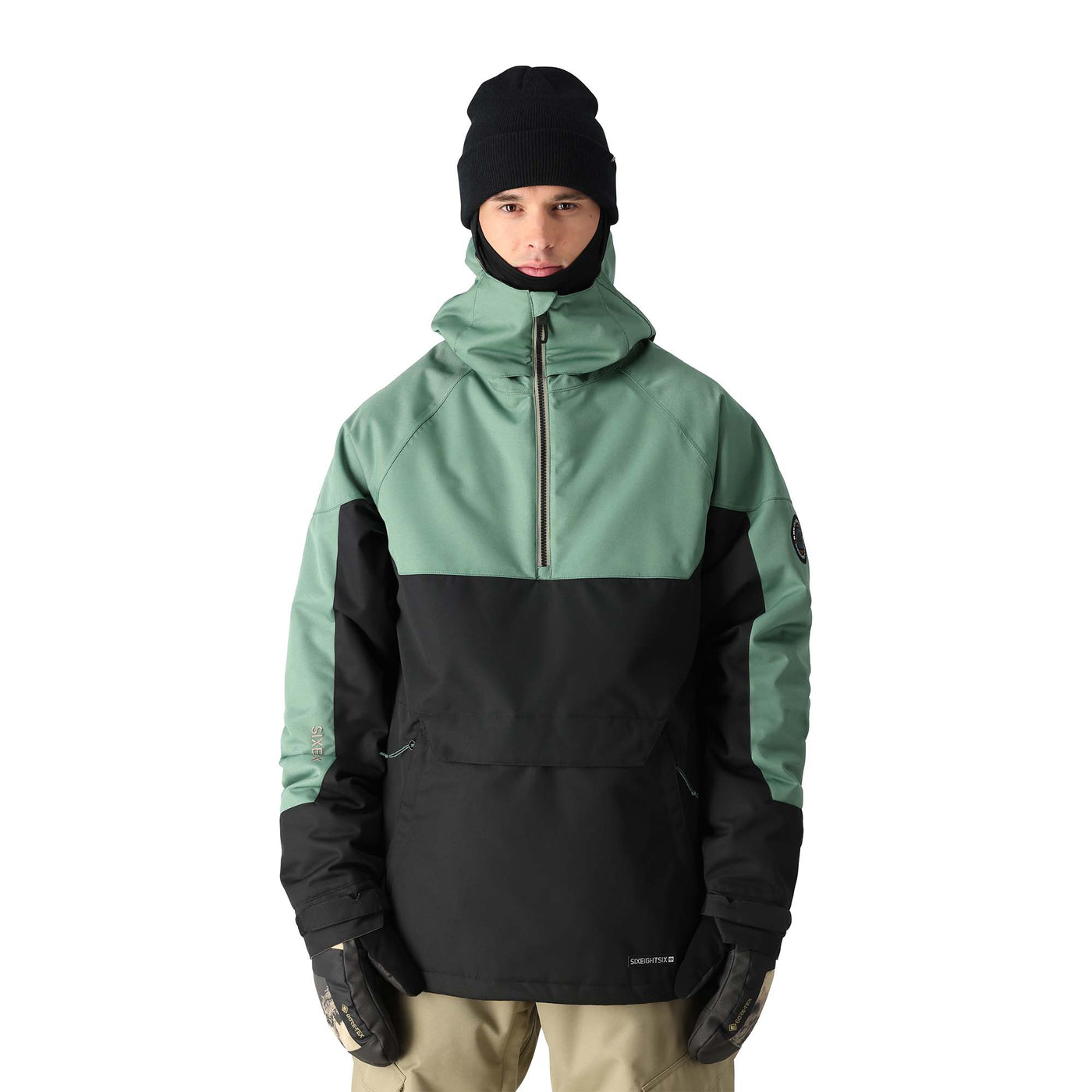 686 Men's Renewal Anorak 2025 CBCB CYPRESS BLACK COLORBLOCK