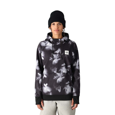 686 Women's Bonded Fleece Pullover Hoody 2025 GHOST FLORAL