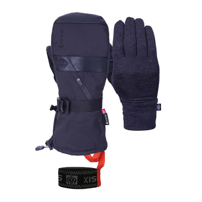 686 W'S GORE-TEX SMARTY 3-IN-1 GAUNTLET MITT 2025 BLK BLACK