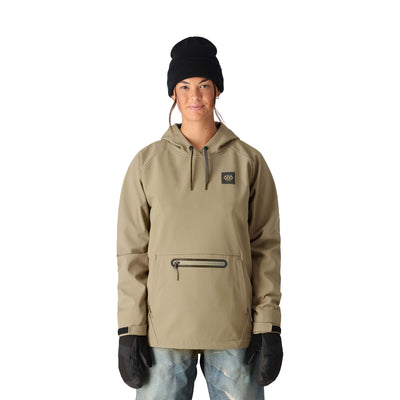 686 W'S WATERPROOF PULLOVER HOODY SAGE