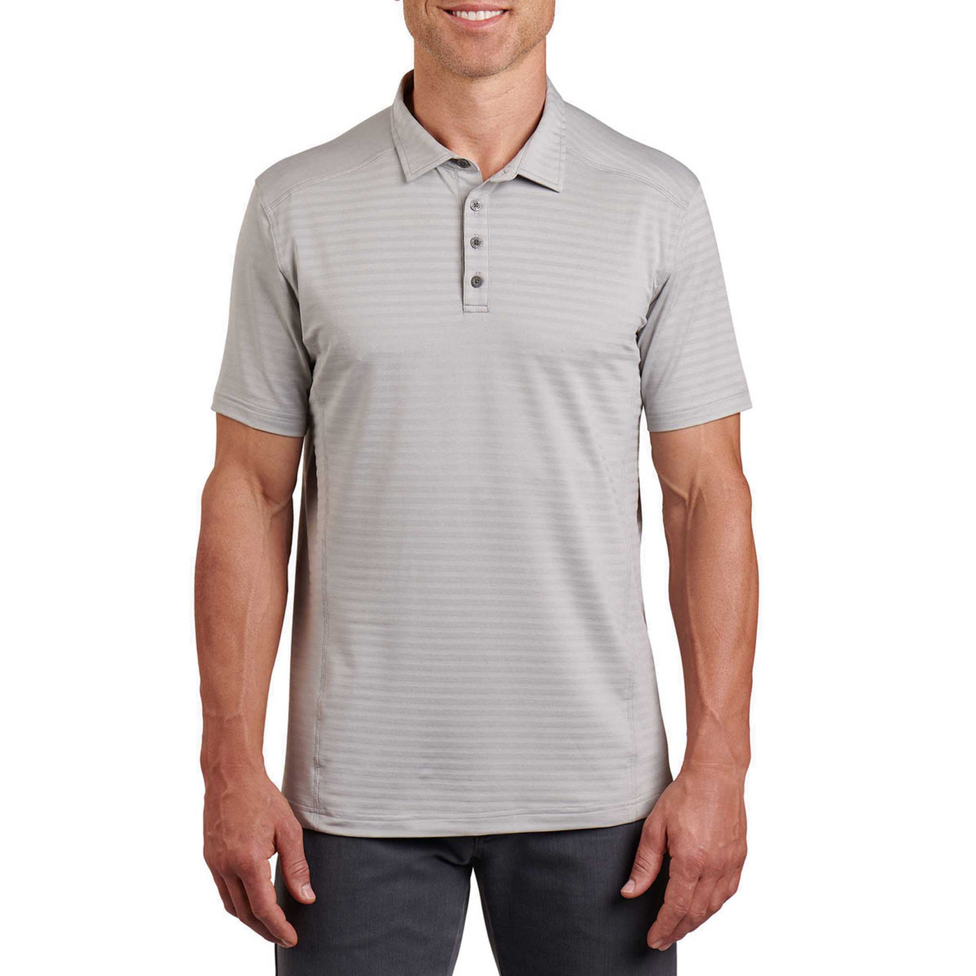 KUHL Men's AirKUHL™ Polo Shirt 2024 CLOUD GRAY