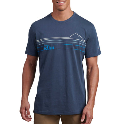 KUHL Men's Mountain Lines™ T Shirt 2024 PIRATE BLUE