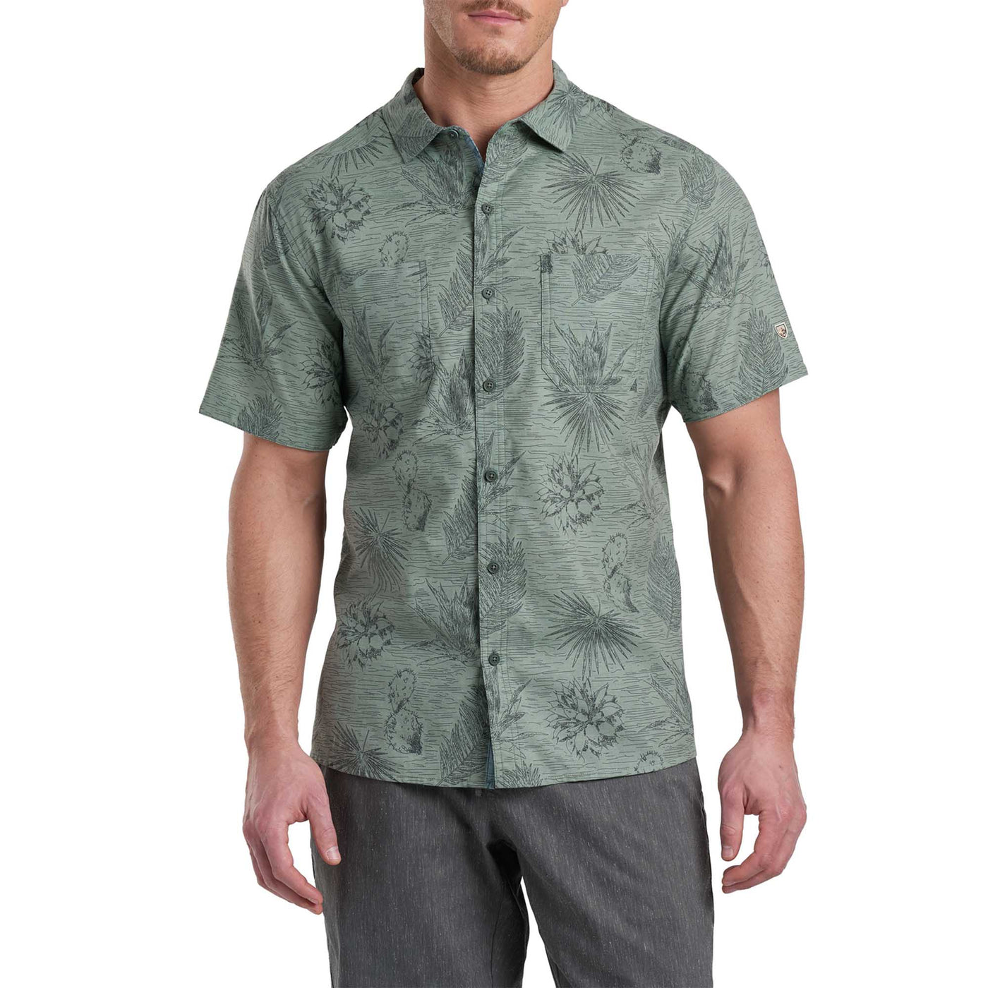 KUHL Men's Thrive Short Sleeve Shirt 2024 SAGEBRUSH