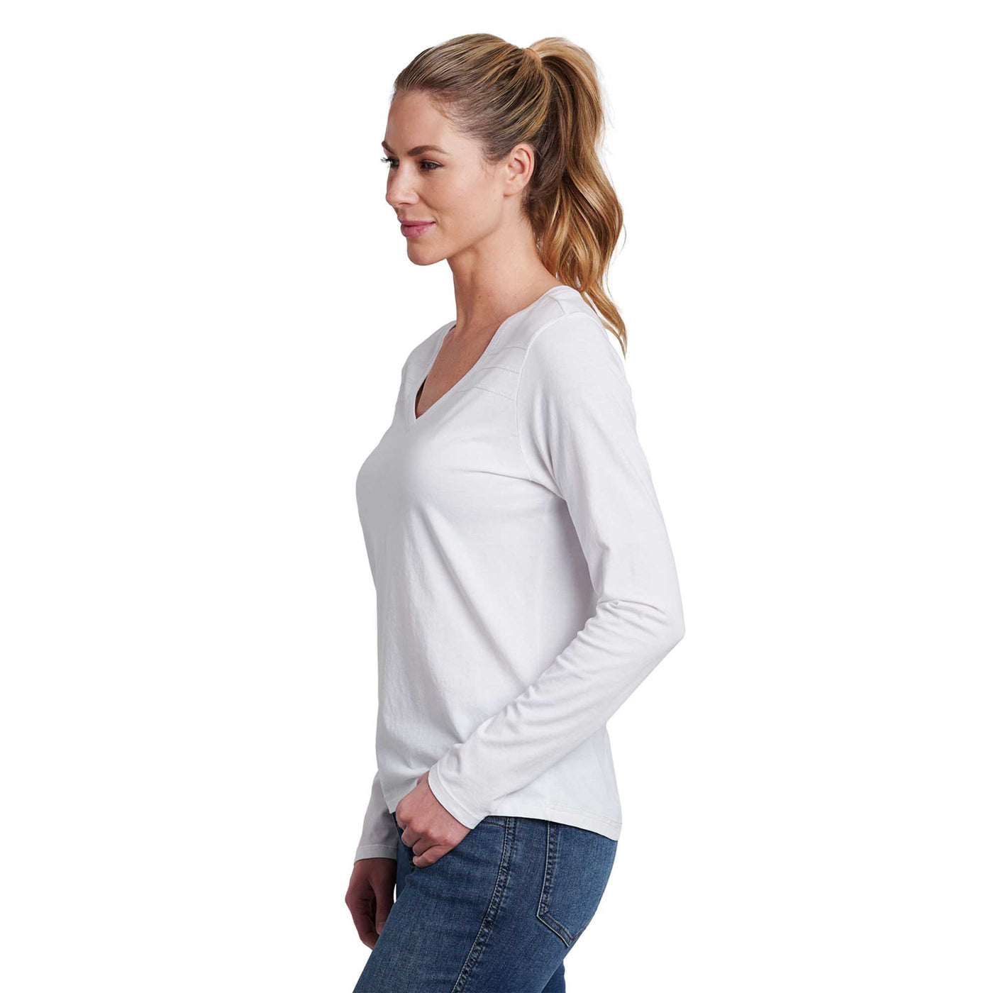 KUHL Women's Arabella V-Neck Long Sleeve Shirt 2025 