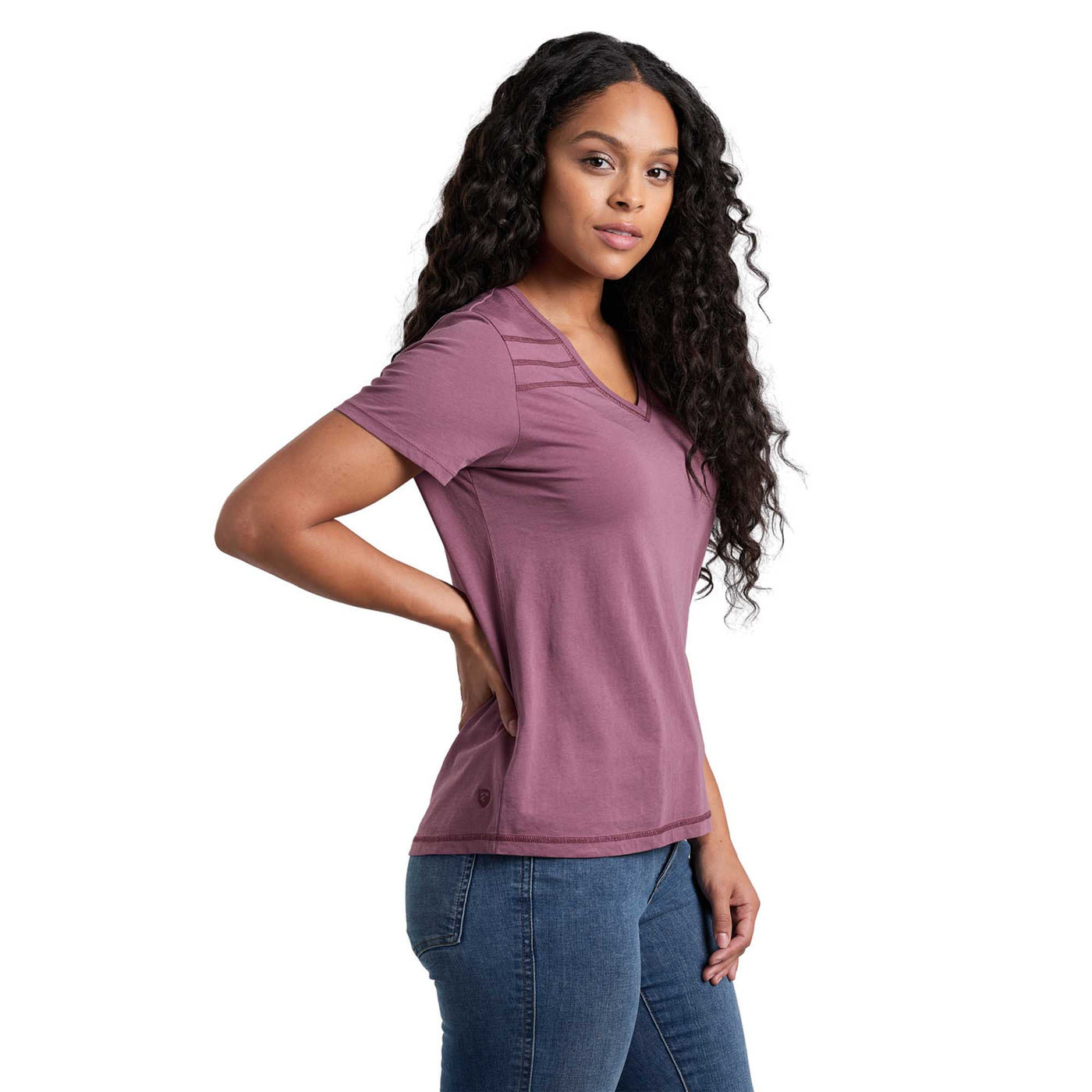 KUHL Women's Arabella™ V-Neck Short Sleeve Tee 2024 