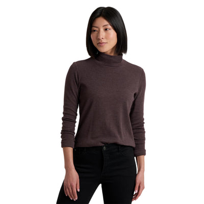 KUHL Women's Verona Rib Long Sleeve 2025 GANACHE