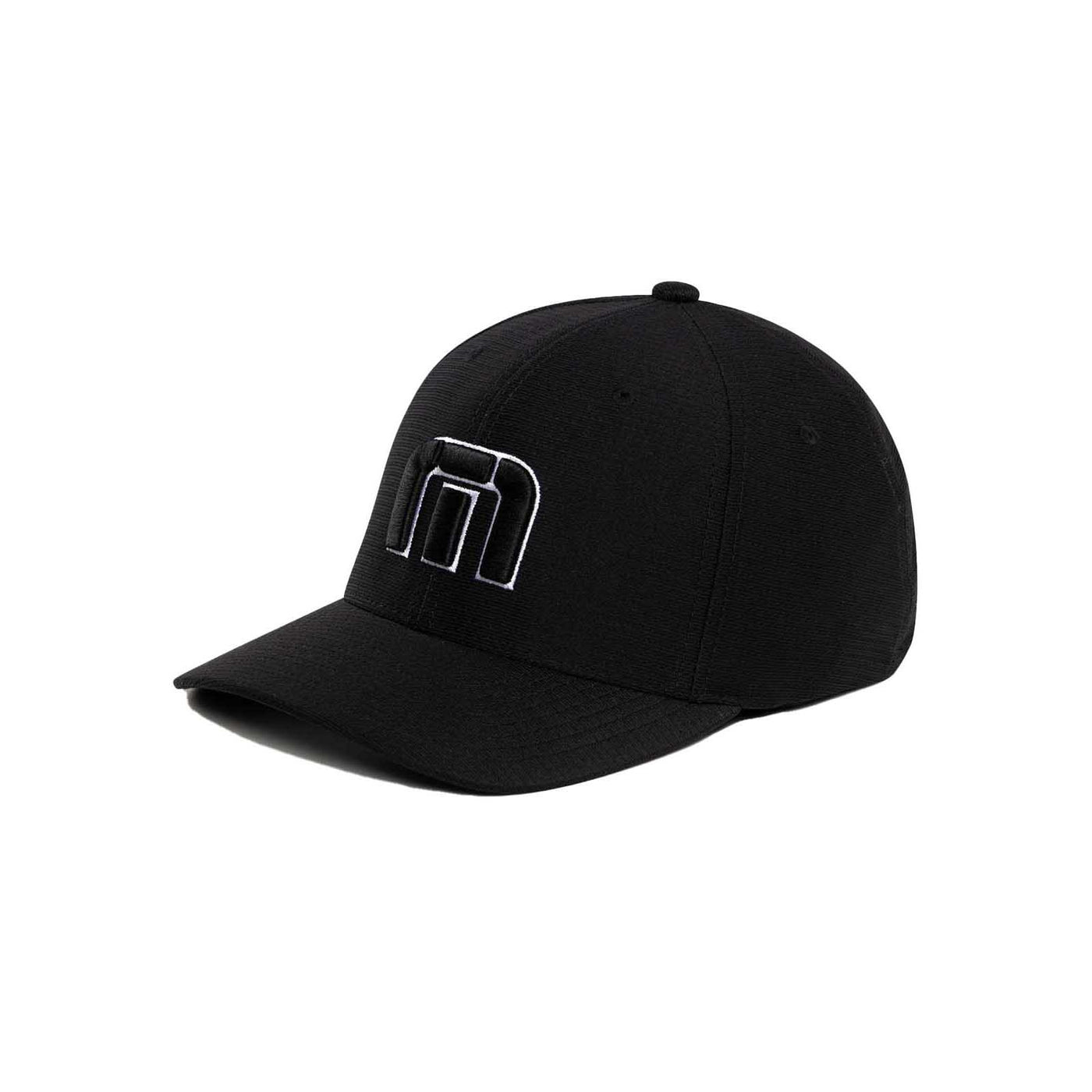 TravisMathew Men's B-Bahamas Fitted Hat 2024 BLACK