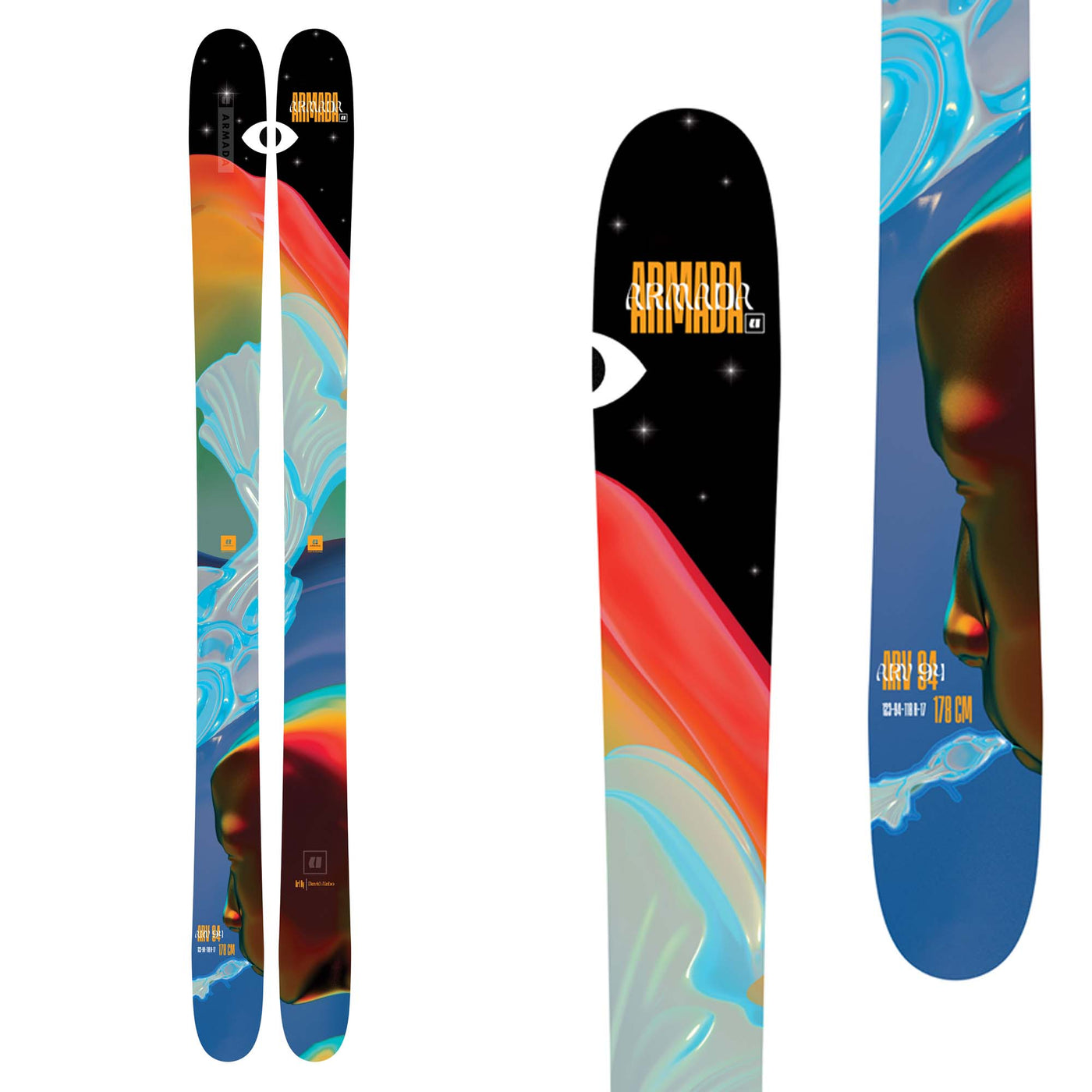 Armada Men's ARV 94 Skis 2024 ASSORTED