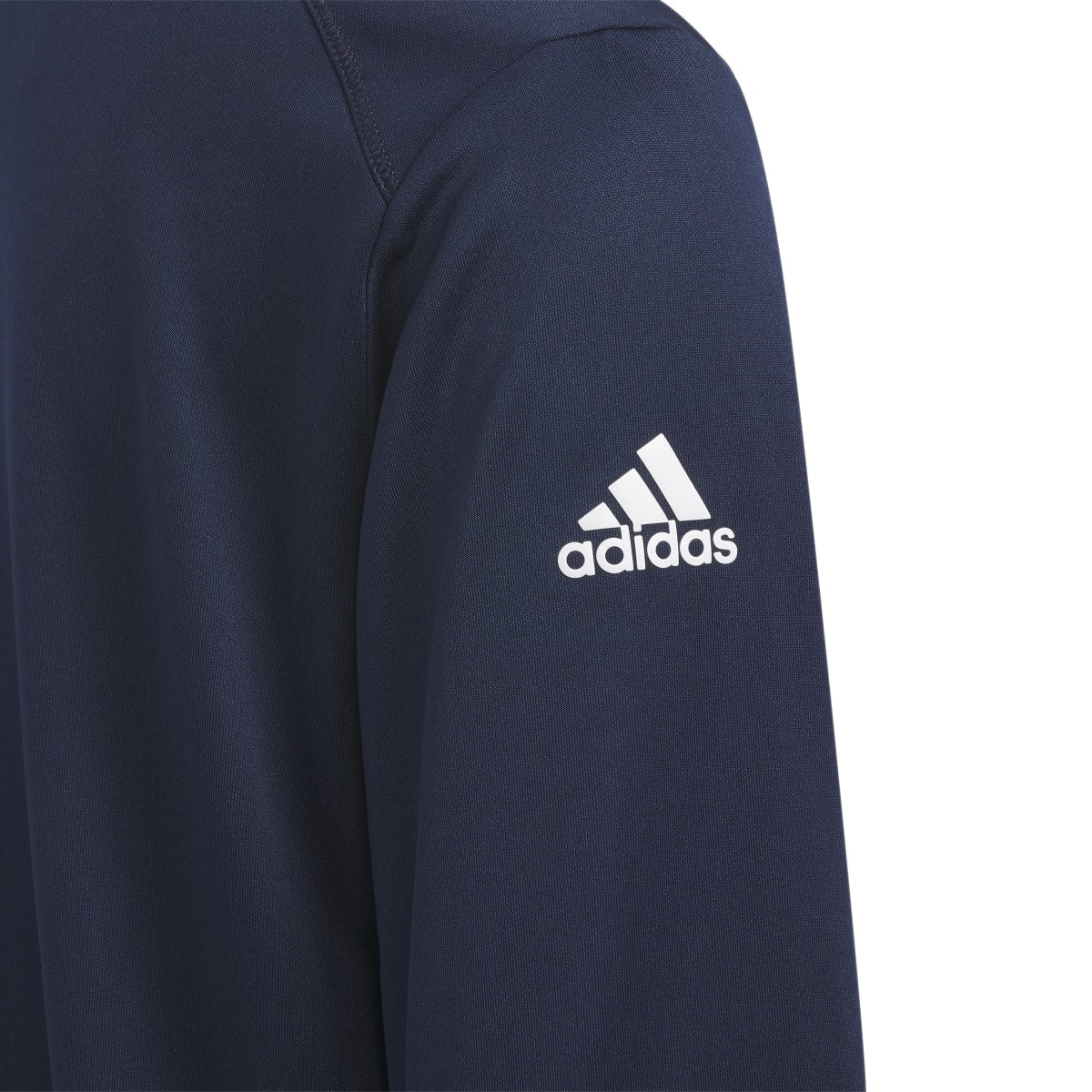 Adidas Boy's Heather Quarter-Zip Golf Pullover 2023 