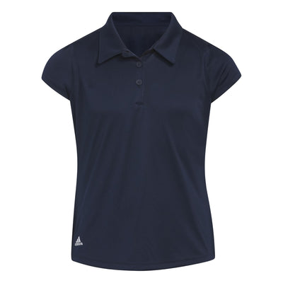 Adidas Girl's Performance Golf Polo Shirt 2023 COLLEGIATE NAVY