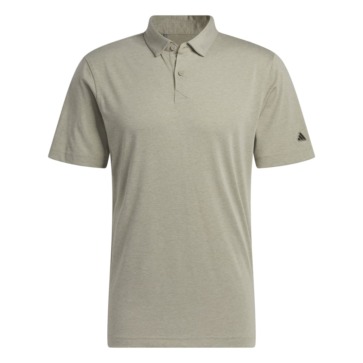 Adidas Men's Go-To Golf Polo 2024 SILVER PEBBLE MELANGE