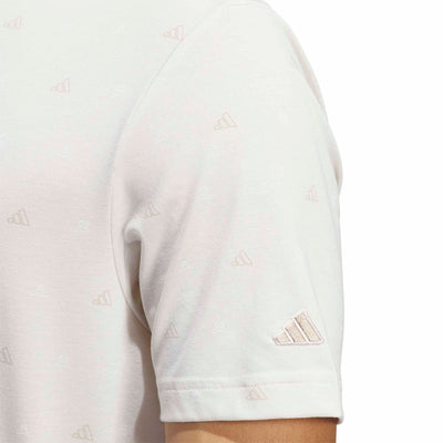 Adidas Men's Go-To Mini-Crest Print Polo Shirt 2024 