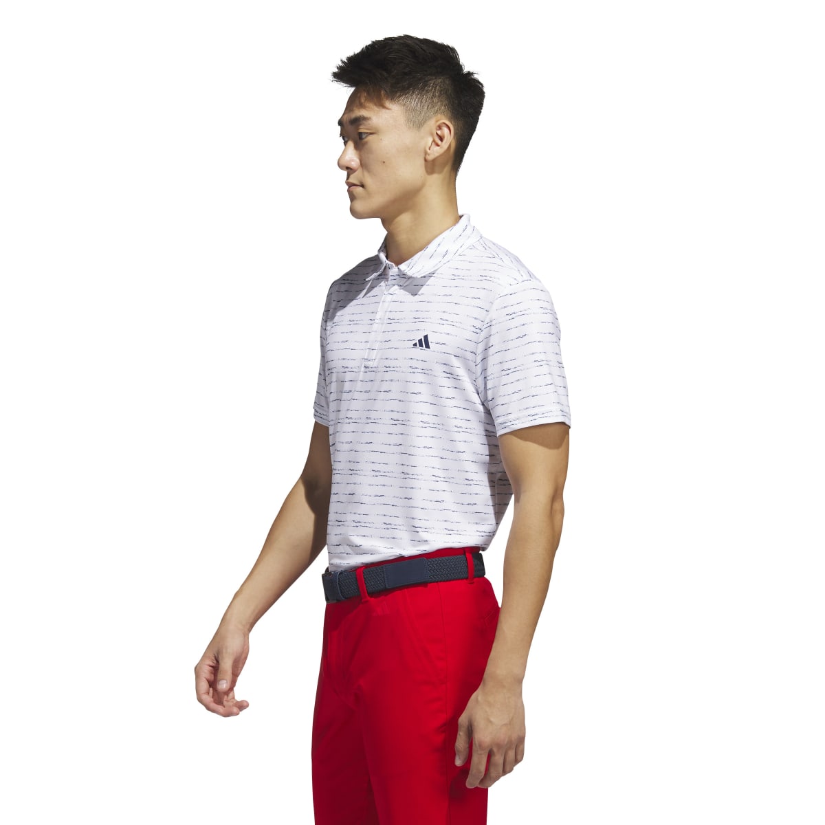 Adidas/Taylor Made Adidas Men'S  Stripe Zip Polo 