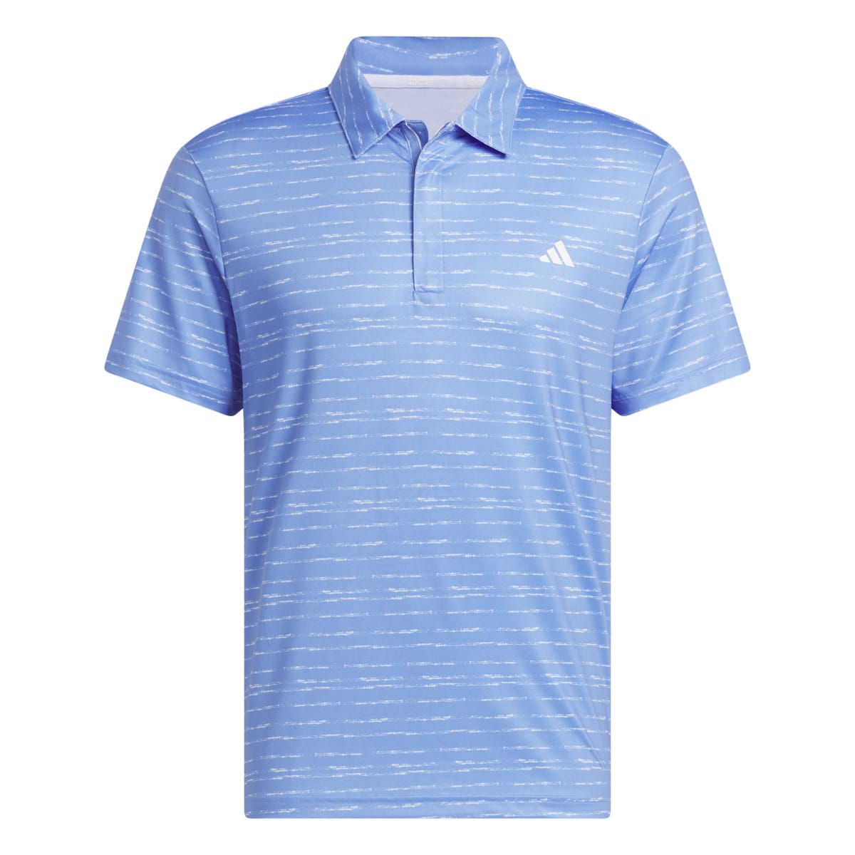 Adidas/Taylor Made Adidas Men'S  Stripe Zip Polo BLUE FUSION