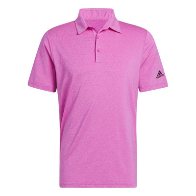 Adidas Men's Ultimate365 Primegreen Heather Polo 2023 LUCID FUCHSIA MELANGE