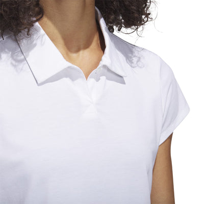 Adidas Women's Go-To Heathered Golf Polo 2023 