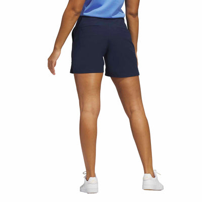 Adidas Women's Pintuck 5-Inch Pull-On Golf Shorts 2024 