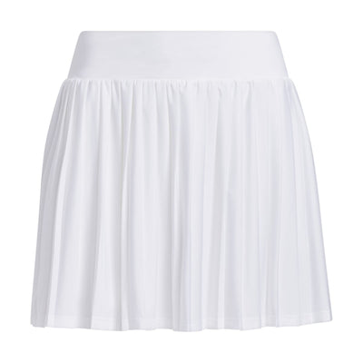 Adidas Women's Pleated 15-Inch Golf Skort 2023 WHITE