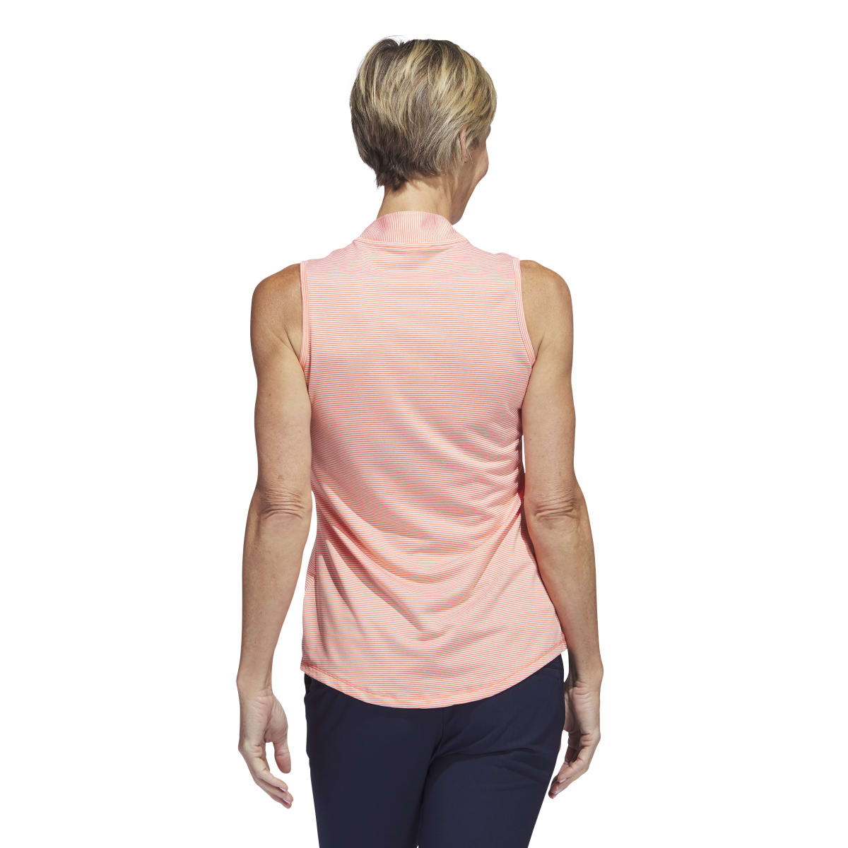 Adidas Women'S Two Color Ottoman Polo