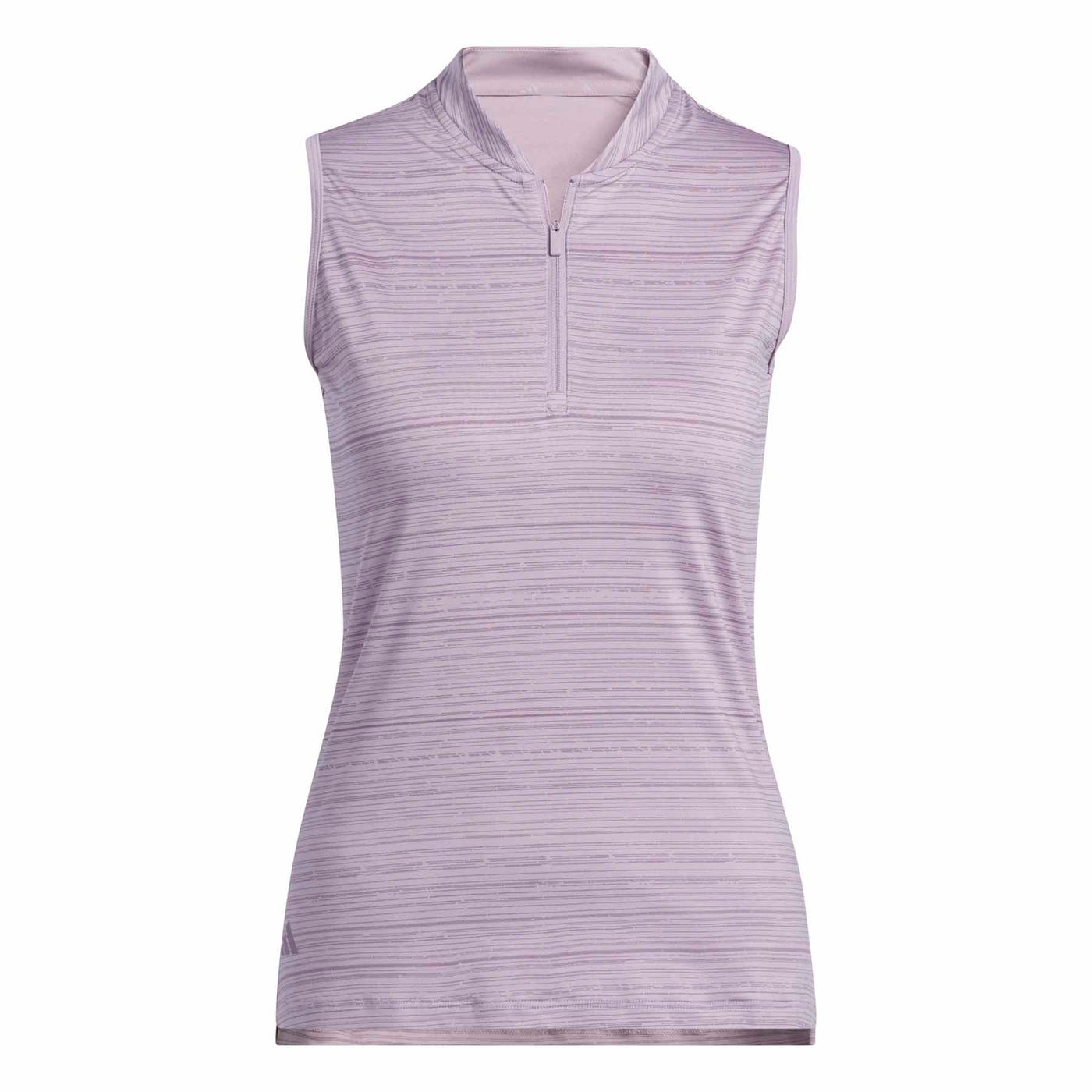 Adidas Women's Ultimate365 Stripe Sleeveless Polo 2024 PRELOVED FIG