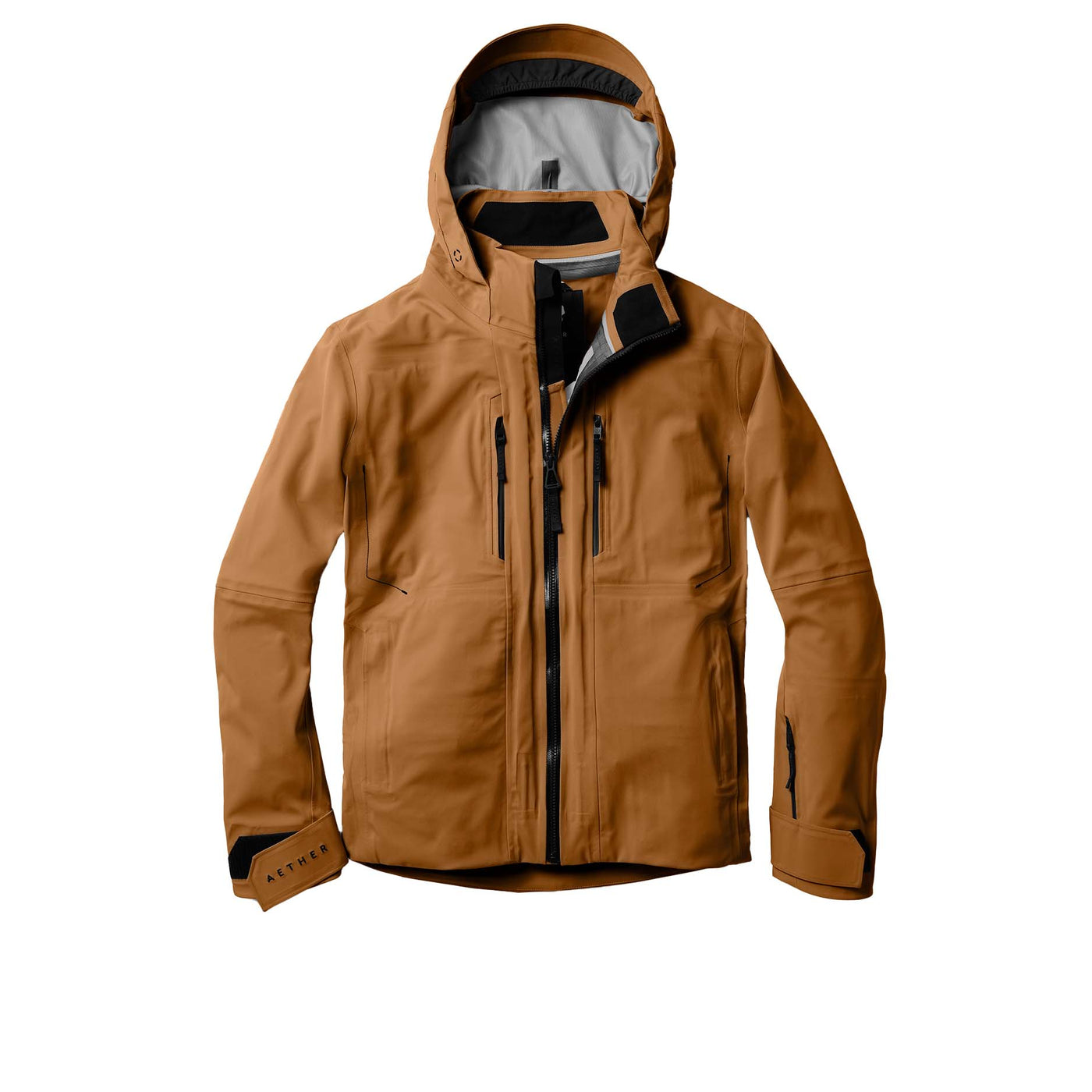 AETHER M'S ALTITUDE SNOW SHELL JACKET RUBBER BROWN