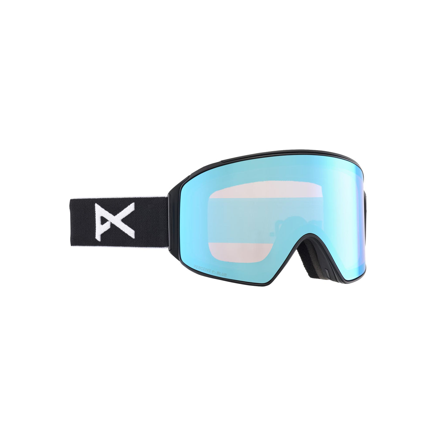 Anon M4 Cylindrical Goggles with Bonus Perceive Lens 2025 BLACK / PERCEIVE VARIABLE BLUE