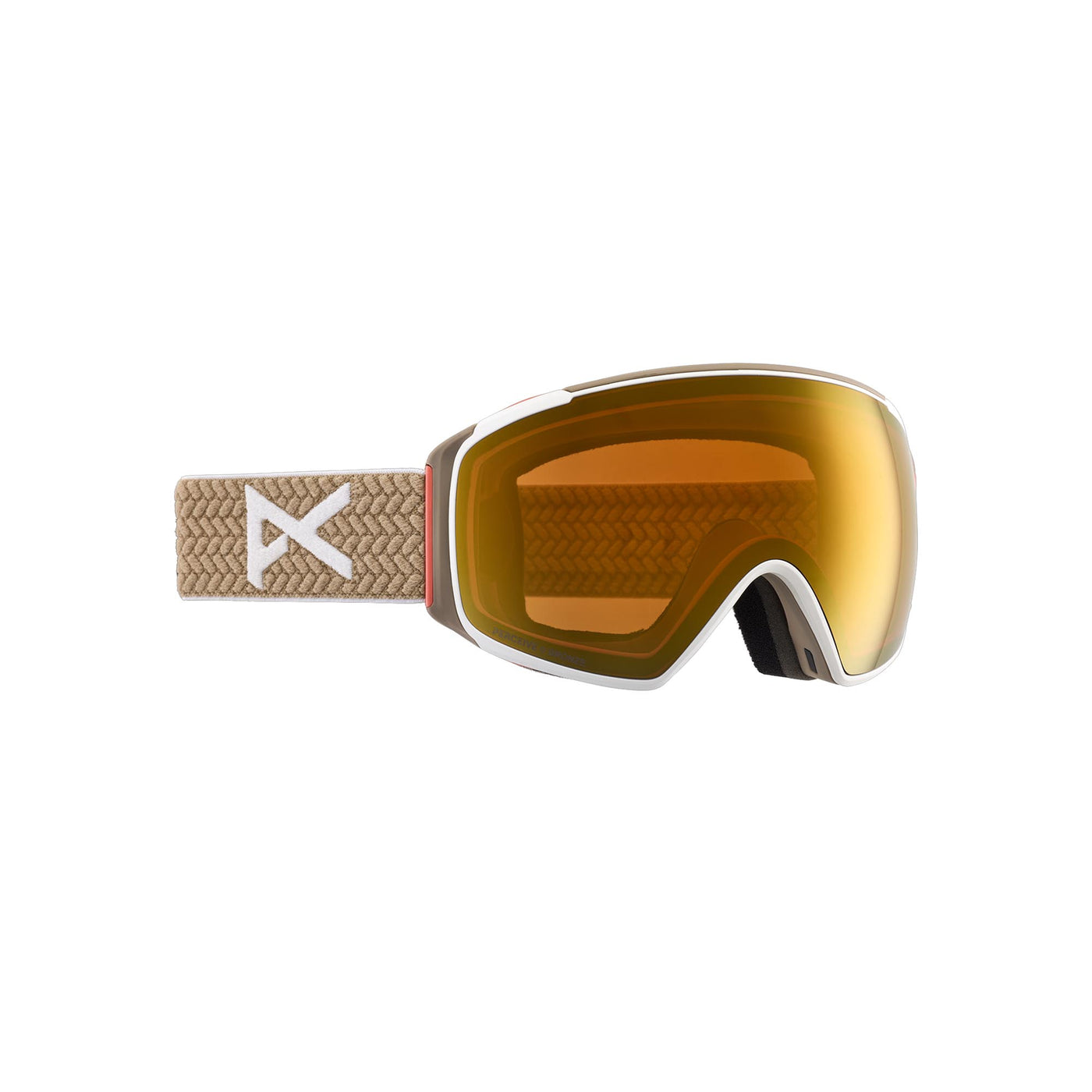 Anon M4S Toric Goggles with Bonus Perceive Lens 2025 SUMMIT TAUPE/PERCEIVE SUNNY BRONZE