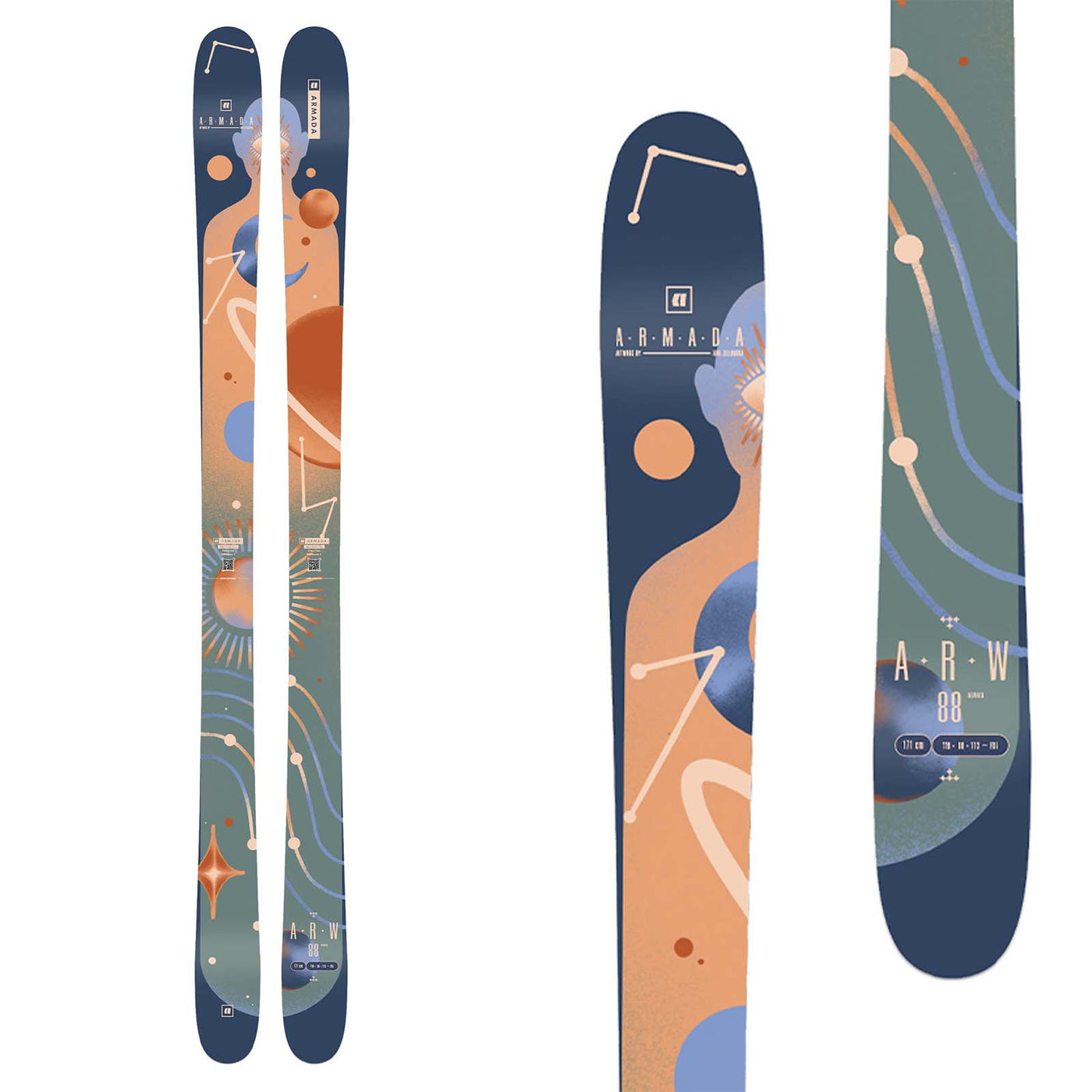 Armada Women's ARW 88 Skis 2025 166