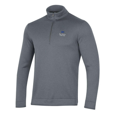 Bay Harbor Men's Speck 1/4-Zip Under Armour Sweater Fleece PITCH GREY