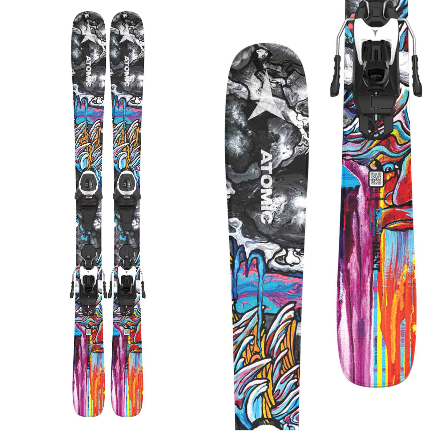 Atomic Bent Chetler Jr 110-130 Skis with L 6 GW Bindings 2025 110