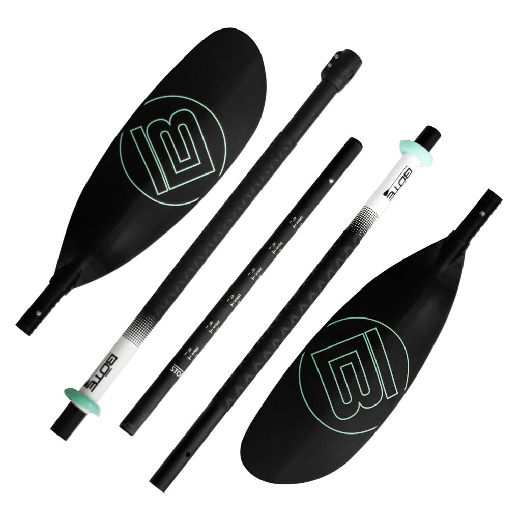 BOTE LLC BOTE 5 PIECE ADJUSTABLE KAYAK PADDLE BLACK