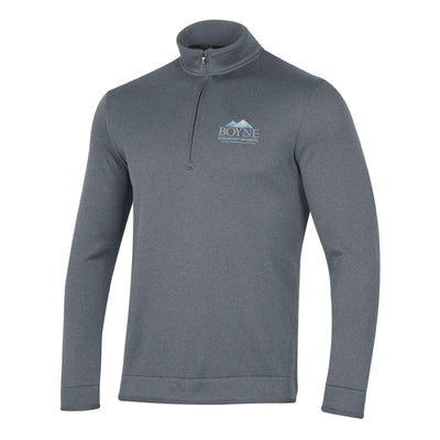 Boyne Country Sports Men's Speck 1/4-Zip Under Armour Sweater Fleece PITCH GREY