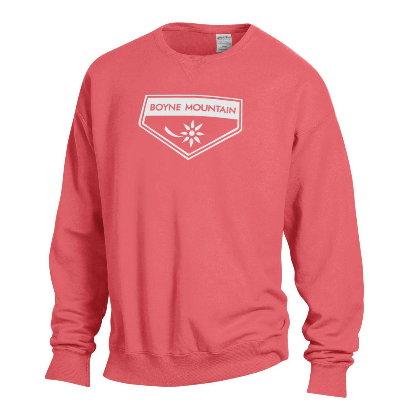 Boyne Mountain Comfort Wash Crew Sweatshirt SMALL