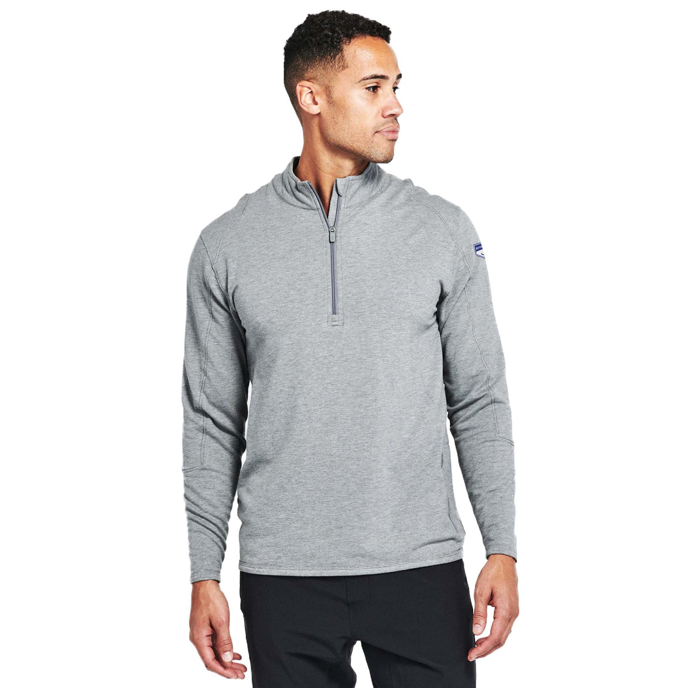 Boyne Mountain Men's Apex Fleece 1/4 Zip 2024 HEATHER GREY