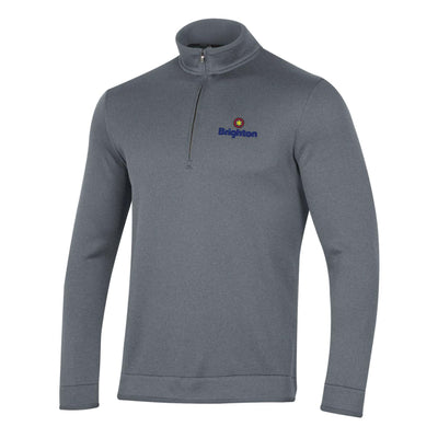 Brighton Mountain Men's Speck 1/4-Zip Under Armour Sweater Fleece SMALL