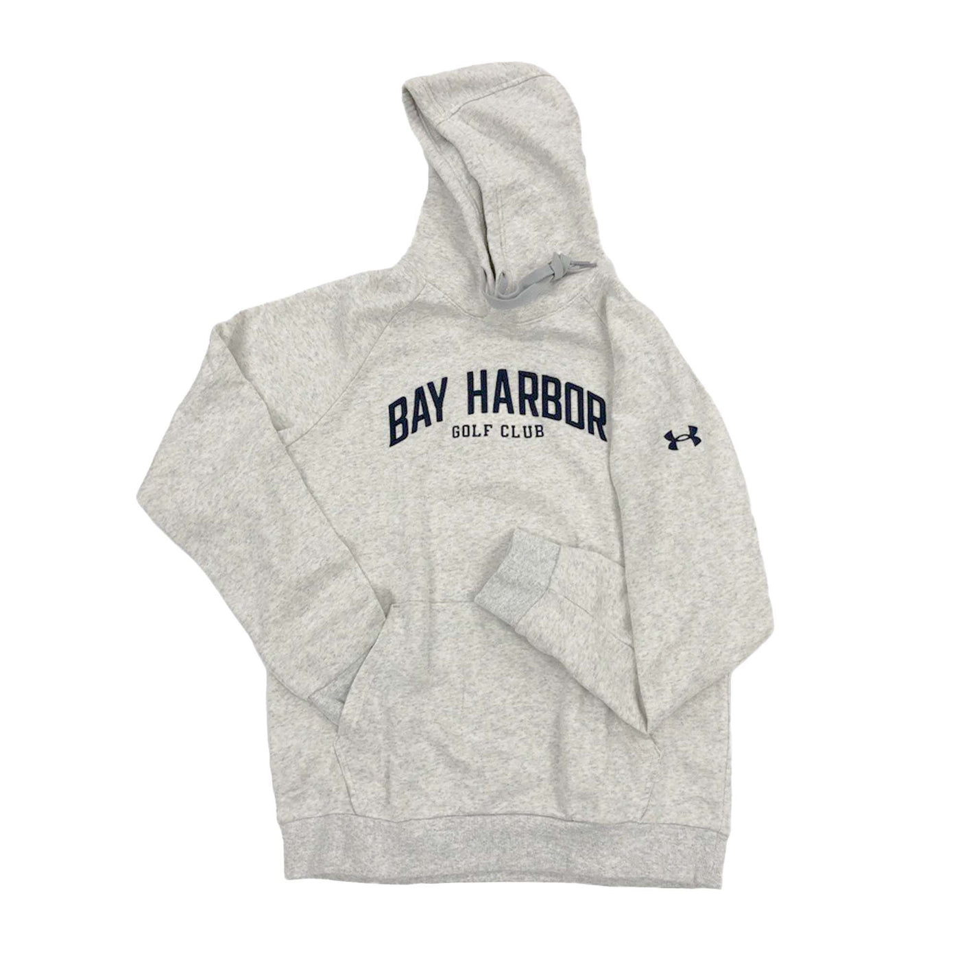 Bay Harbor All Day 3D Text Under Armour Hoodie 2024 SILVER HEATHER