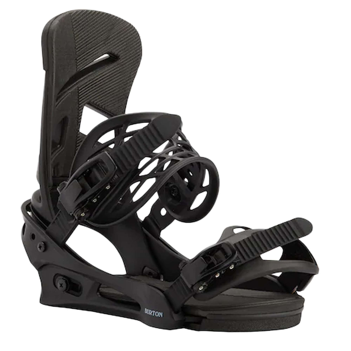 Burton Men's Mission Re:Flex Snowboard Bindings 2025 BLACK