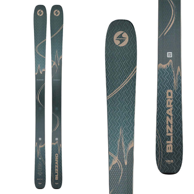 Blizzard Men's Anomaly 94 Skis 2025 PETROL/CARAMEL