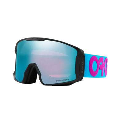 Oakley Line Miner Pro L w/ Bonus Lens Goggle 2025 BLUE PINK DUAL/PRIZM SAPPHIRE IRID/ICED IRID